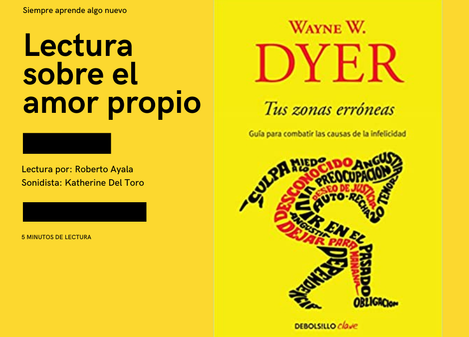 LECTURA SOBRE EL AMOR PROPIO
